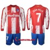Virallinen Fanipaita + Shortsit Pitkähihainen Atlético Madrid Joao Felix 7 Kotipelipaita 2021-22 - Lasten